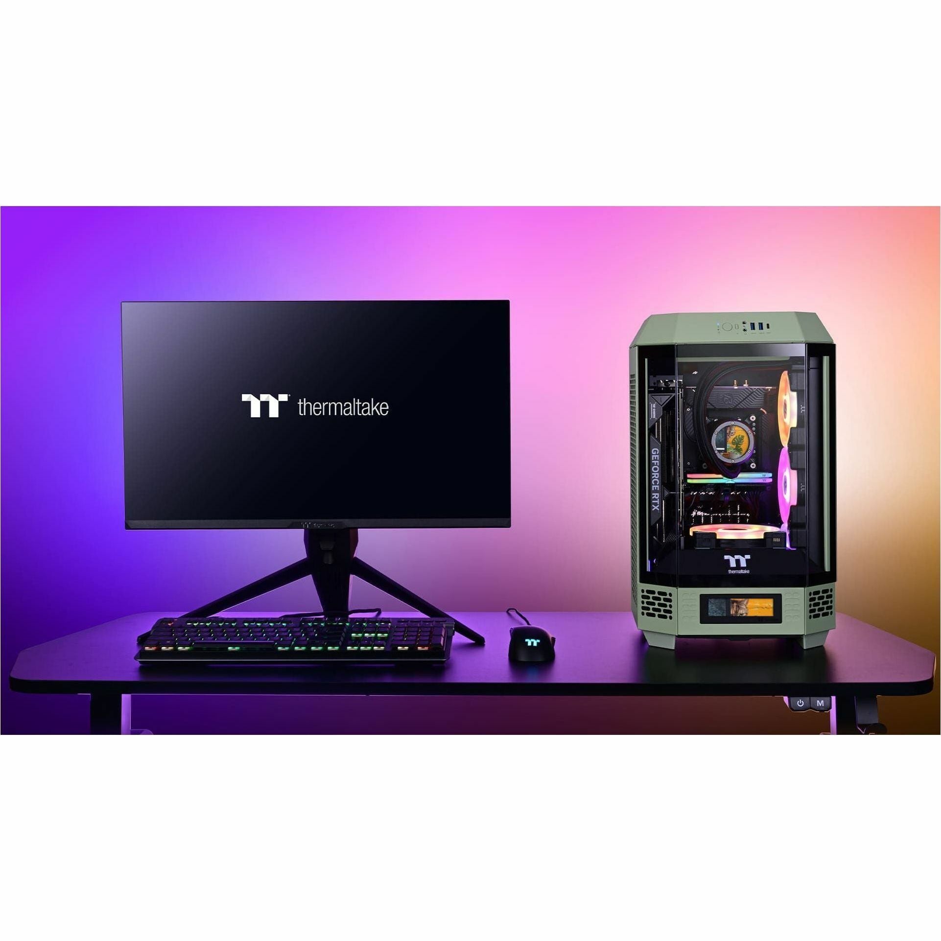 Thermaltake The Tower 250 Matcha Green Mini Tower Chassis Thermaltake The Tower 250 Matcha Green Mini Tower Chassis